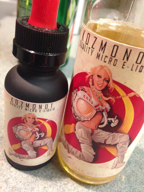 picture of pinup art used as product label